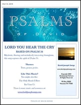Lord You Hear the Cry Two-Part Mixed choral sheet music cover
